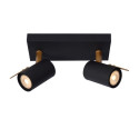 GRONY Ceiling Spotlight 2xGu10/5W  Black/Gold