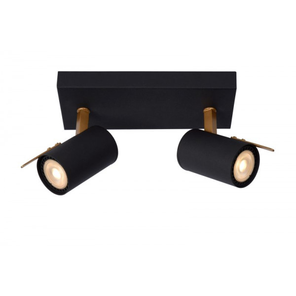 GRONY Ceiling Spotlight 2xGu10/5W  Black/Gold