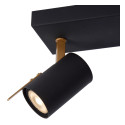 GRONY Ceiling Spotlight 2xGu10/5W  Black/Gold