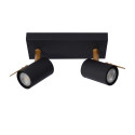 GRONY Ceiling Spotlight 2xGu10/5W  Black/Gold