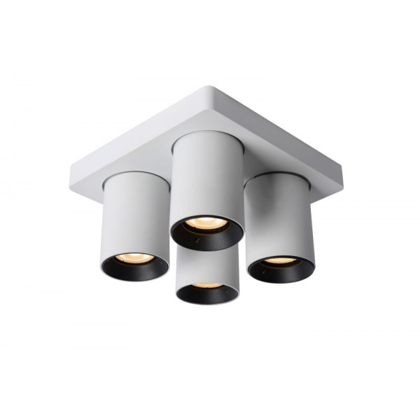 NIGEL Ceiling spotlight 4xGU10/5W White