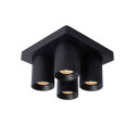 NIGEL Ceiling spotlight 4xGU10/5W Black