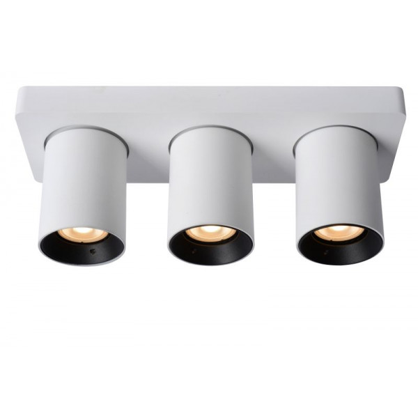 NIGEL Ceiling spotlight 3xGU10/5W White