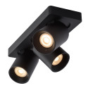 NIGEL Ceiling spotlight 3xGU10/5W Black