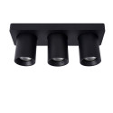 NIGEL Ceiling spotlight 3xGU10/5W Black