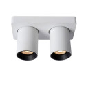 NIGEL Ceiling spotlight 2xGU10/5W White