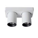 NIGEL Ceiling spotlight 2xGU10/5W White