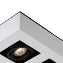 XIRAX - Stropné svietidlo - 4xGU10/5W LED DTW - Biela (old 09119/20/31)
