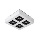 XIRAX - Stropné svietidlo - 4xGU10/5W LED DTW - Biela (old 09119/20/31)