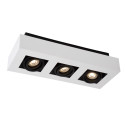 XIRAX - Stropné svietidlo - 3xGU10/5W LED  DTW - Biela - (old 09119/15/31)