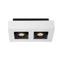XIRAX - Stropné svietidlo - 2xGU10/5W LED DTW - Biela - (old 09119/10/31)