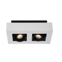 XIRAX - Stropné svietidlo - 2xGU10/5W LED DTW - Biela - (old 09119/10/31)