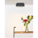 XIRAX - Stropné svietidlo - 2xGU10/5W LED DTW - Čierna (old 09119/10/30)