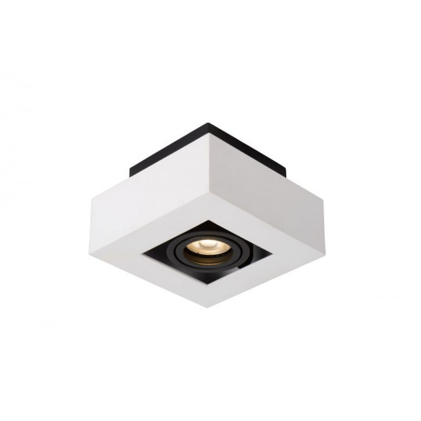 XIRAX - Stropné svietidlo - 1xGU10/5W LED  DTW  - Biela - (old 09119/05/31)