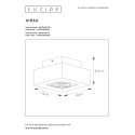 XIRAX - Stropné svietidlo - 1xGU10/5W LED  DTW  - Biela - (old 09119/05/31)