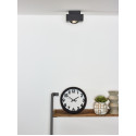 XIRAX - Stropné svietidlo - 1xGU10/5W LED  DTW  - Čierna - (old 09119/05/30)