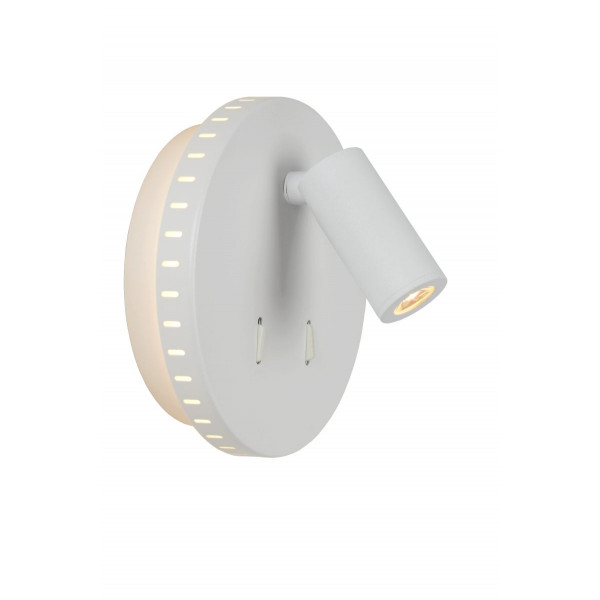 BENTJER - Nástenné svietidlo - Ø 14 cm - LED - 1x6W 3000K - Biela