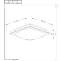 GENTLY-LED - Stropné svietidlo - 12W 3000K 900LM L33