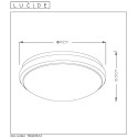 CASPER I - Stropné svietidlo - LED 24W 29,500K IP44 D41cm (old 79166/24/12)