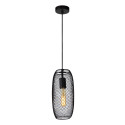 MESH - Závesné svietidlo - E27/60W 23.5/12/160cm - čierna