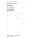 SKANSKA-LED - Podlahová lampa - 2x5W H141cm 
