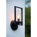 NISPEN - Nástenné svietidlo - IP44 E14 H33cm - čierna