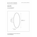EKLYPS LED - Nástenné svietidlo - D15cm 6W 360LM 300