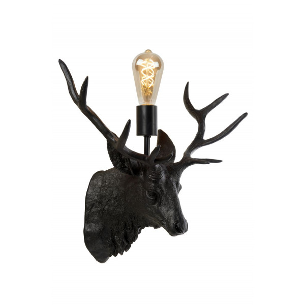 CARIBOU Wall Light E27/40W Black