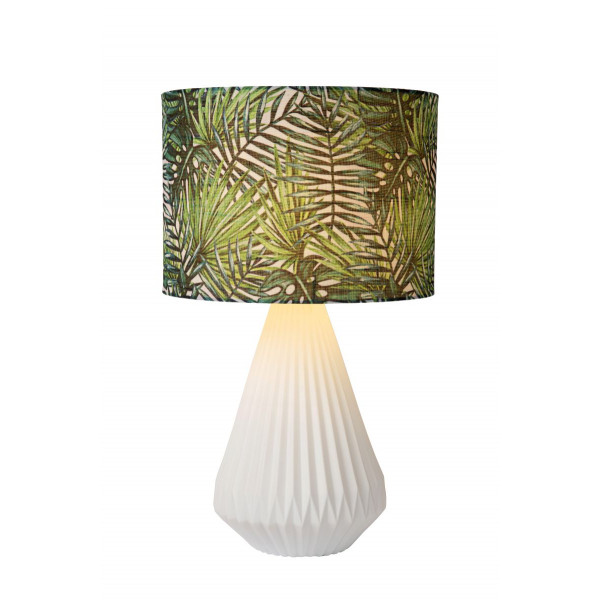 SERENOA Table lamp L E27/25W White / Green